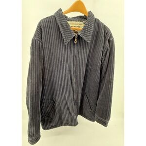 Protest Wide Wale Corduroy Jacket Mens XL Full Zip Fleece Lined Winter Coat‎